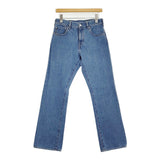 Spick and Span K.Ayami*Sストレートフレアデニム 定価17600円 サイズ38 デニムパンツ 25AW サックスブルー レディース スピックアンドスパン【中古】6-0509G♪