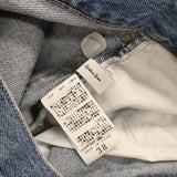 Spick and Span K.Ayami*Sストレートフレアデニム 定価17600円 サイズ38 デニムパンツ 25AW サックスブルー レディース スピックアンドスパン【中古】6-0509G♪