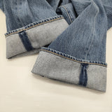 Spick and Span K.Ayami*Sストレートフレアデニム 定価17600円 サイズ38 デニムパンツ 25AW サックスブルー レディース スピックアンドスパン【中古】6-0509G♪