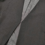 Demi-Luxe BEAMS スラッシュスリーブ Vネックジャケット 定価37400円 ノーカラージャケット 25SS チャコールグレー レディース デミルクス ビームス【中古】6-0509M♪