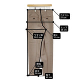 ebure フォルテツイルテーパードパンツ サイズ38 日本製 3410600313 スラックス パンツ ベージュ レディース エブール【中古】6-0721G♪
