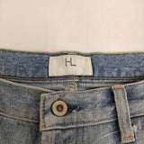 HERILL HL Denim Splash Tuck 4PK 1 ペンキ加工デニムパンツ サイズ3 22-030-HL-8070-1 デニムパンツ 22SS ライトブルー メンズ ヘリル【中古】6-0509G♪