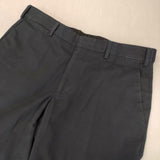 DRIES VAN NOTEN サイドアジャスター スラックスパンツ コットン サイズ48 パンツ ネイビー メンズ ドリスヴァンノッテン【中古】6-0711G∞