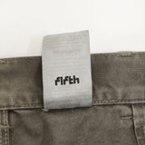 FIFTH GENERAL STORE Distressed Double Knee Pants サイズM 100-FGS-251002 パンツ チャコールグレー系 カーキ系 メンズ フィフスジェネラルストア【中古】6-0509G♪