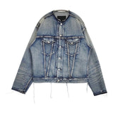 LECHOPPE NEXUS7 TOKION トリプルコラボ Trucker JKT Mod GOOD SECOND デニムジャケット ブルー メンズ レショップ【中古】6-0711M∞