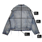 LECHOPPE NEXUS7 TOKION トリプルコラボ Trucker JKT Mod GOOD SECOND デニムジャケット ブルー メンズ レショップ【中古】6-0711M∞