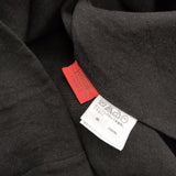Haat ISSEY MIYAKE リネン 染め ベルト付き HA61FT602 Vネック ワンピース イエロー ブラック レディース ハートイッセイミヤケ【中古】6-0509S♪