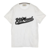 MAISON KITSUNE ロゴプリント サイズ2 GW02205KJ0010 半袖Ｔシャツ カットソー ホワイト レディース メゾンキツネ【中古】6-0531S♪
