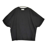 INED 71-10190032 サイズ9 ドルマンスリーブ 半袖Ｔシャツ カットソー ブラック レディース イネド【中古】6-0531S♪