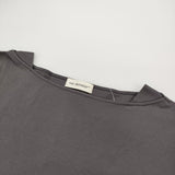 INED 【接触冷感】ドルマンスリーブギャザーカットソー サイズ9 71-32190013 定価8800円 半袖Ｔシャツ カットソー グレー レディース イネド【中古】6-0531S♪