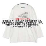 HUG O WaR The Silver Jubilee カリグラフィーロングT 25執念記念 長袖Ｔシャツ カットソー ロンＴ ホワイト レディース ハグオーワー【中古】6-0509M♪