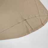 cloth&cross Hug O War 妄想カフェt-sh The au lait フレンチスリーブ 半袖カットソー ベージュ レディース クロス＆クロス ハグオーワー【中古】6-0526S♪