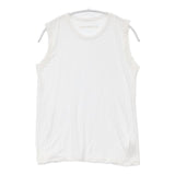 Curensology 5AWARENESSノースリーブTシャツ 定価9900円 CL306045ER Ｔシャツ カットソー ホワイト レディース カレンソロジー【中古】6-0702S∞