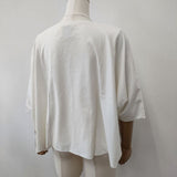 Traditional Weatherwear BIG SHORT TOP Ｔシャツ カットソー ホワイト レディース トラディショナルウェザーウェア【中古】6-0702S∞