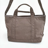L.L.Bean/green label relaxing グローサリー トートバッグ M 521807 ショルダーバッグ ブラウン ユニセックス エルエルビーン/グリーンレーベルリラクシング【中古】6-0709G∞