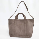 L.L.Bean/green label relaxing 516836 グローサリー トートバッグ L ショルダーバッグ ブラウン ユニセックス エルエルビーン/グリーンレーベルリラクシング【中古】6-0709G∞