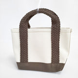 L.L.Bean ウェブハンドルミニトートバッグ 511152 トートバッグ キナリ ブラウン ユニセックス エルエルビーン【中古】6-0709G∞