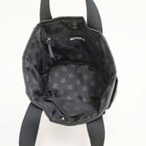 MARY QUANT デイジーシンプルポケット2 ミニトート 定価9350円 トートバッグ クロ レディース マリークヮント【中古】6-0518G◎