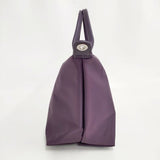 Longchamp ル プリアージュ ネオ M トートバッグ パープル レディース ロンシャン【中古】6-0705G∞