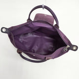 Longchamp ル プリアージュ ネオ M トートバッグ パープル レディース ロンシャン【中古】6-0705G∞