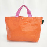 Herve Chapelier 2012PP マルシェバッグM トートバッグ オレンジ ピンク マンダリン レディース エルベ・シャプリエ【中古】6-0705G∞