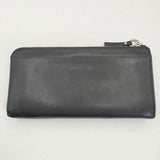 ANTEPRIMA マッツェット Lファスナー長財布 定価29700円 ロングウォレット レザー 長財布 ブラック レディース アンテプリマ【中古】6-0628G∞