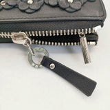 ANTEPRIMA マッツェット Lファスナー長財布 定価29700円 ロングウォレット レザー 長財布 ブラック レディース アンテプリマ【中古】6-0628G∞