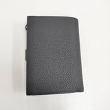 BONAVENTURE ベルテッドマルチミディアムウォレット 定価59400円 二つ折り財布 ブラック×オリーブ レディース ボナベンチュラ【中古】6-0509G♪