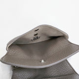 IACUCCI アバ ウォレット CERVO レザー 牛革 財布 グレージュ レディース イアクッチ【中古】6-0509G♪