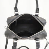 COACH ミニ・ベネット・サッチェル シグネチャー F32203 2way ボストンバッグ クロ チャコールグレー レディース コーチ【中古】6-0518G◎