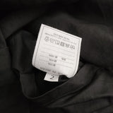 45R/45rpm コットンリネンチノCOAT 定価75900円 サイズ2 ステンカラーコート ブラック レディース フォーティーファイブアールピーエム【中古】6-0612M♪