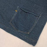 45R/45rpm R45 天竺の908長袖オーシャンTシャツ インディゴ 長袖Ｔシャツ カットソー ロンＴ ネイビー レディース フォーティーファイブアールピーエム【中古】6-0619M♪