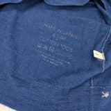 45R/45rpm 天竺の45星Tシャツ インディゴ サイズ2 長袖Ｔシャツ カットソー ロンＴ ネイビー レディース フォーティーファイブアールピーエム【中古】6-0813M∞