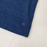 45R/45rpm 天竺の45星Tシャツ インディゴ サイズ2 長袖Ｔシャツ カットソー ロンＴ ネイビー レディース フォーティーファイブアールピーエム【中古】6-0813M∞
