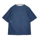 45R/45rpm 45年ものがたり45星Tシャツ かちん インディゴ サイズ3 半袖Ｔシャツ カットソー ネイビー レディース フォーティーファイブアールピーエム【中古】6-0626S♪