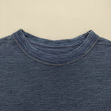 45R/45rpm 45年ものがたり45星Tシャツ かちん インディゴ サイズ3 半袖Ｔシャツ カットソー ネイビー レディース フォーティーファイブアールピーエム【中古】6-0626S♪