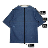 45R/45rpm 45年ものがたり45星Tシャツ かちん インディゴ サイズ3 半袖Ｔシャツ カットソー ネイビー レディース フォーティーファイブアールピーエム【中古】6-0626S♪