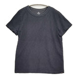 45R/45rpm 45星 無地 コットン 日本製 サイズ2 半袖Ｔシャツ カットソー ネイビー レディース フォーティーファイブアールピーエム【中古】6-0607S♪