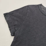 45R/45rpm 45星 無地 コットン 日本製 サイズ2 半袖Ｔシャツ カットソー ネイビー レディース フォーティーファイブアールピーエム【中古】6-0607S♪