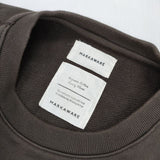 markaware HUGE SWEAT ORGANIC COTTON HEAVY FLEECE MILES 定価37400円 A23A-02CS12C スウェット ブラウン メンズ マーカウェア【中古】6-0711M∞