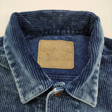 UNUSED US2446 Corduroy jacket サイズ2 定価50600円 染め加工 コーデュロイ ジャケット 24AW インディゴ ブルー メンズ アンユーズド【中古】6-0925T♪