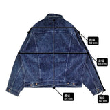 UNUSED US2446 Corduroy jacket サイズ2 定価50600円 染め加工 コーデュロイ ジャケット 24AW インディゴ ブルー メンズ アンユーズド【中古】6-0925T♪