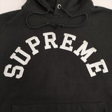 Supreme Champion Hooded Sweatshirt サイズM アーチロゴ プルオーバー 裏起毛 パーカー 25SS ブラック メンズ シュプリーム【中古】6-0509T♪