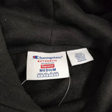 Supreme Champion Hooded Sweatshirt サイズM アーチロゴ プルオーバー 裏起毛 パーカー 25SS ブラック メンズ シュプリーム【中古】6-0509T♪