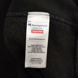 Supreme Champion Hooded Sweatshirt サイズM アーチロゴ プルオーバー 裏起毛 パーカー 25SS ブラック メンズ シュプリーム【中古】6-0509T♪
