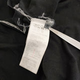 Yohji Yamamoto POUR HOMME HH-T03-077 サイズ3 ステッチ 長袖Ｔシャツ カットソー ロンＴ ブラック メンズ ヨウジヤマモトプールオム【中古】6-0509M♪
