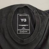Y-3 adidas yohji yamamoto エンブロイダリーTシャツ サイズM 半袖Ｔシャツ カットソー 25AW ブラック メンズ ワイスリー/Yohji【中古】6-0509S♪