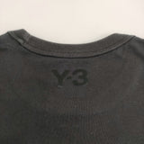 Y-3 adidas yohji yamamoto エンブロイダリーTシャツ サイズM 半袖Ｔシャツ カットソー 25AW ブラック メンズ ワイスリー/Yohji【中古】6-0509S♪