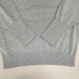 INED カシミヤブレンドニット 定価19900円 7134170021 サイズ9 セーター ニット ライトブルー レディース イネド【中古】6-1017T∞