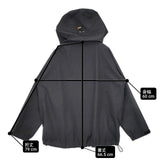 Maison de Beige 7111144401 定価35200円 サイズ7 ポリエステルナイロン マウンテンパーカー ブラック レディース メゾンドベージュ【中古】6-1017M∞